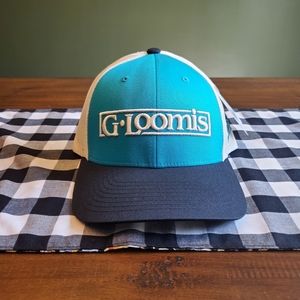 Men's Blue and White G Loomis Hat